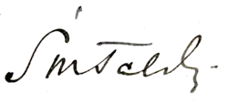 Изображение автографа
