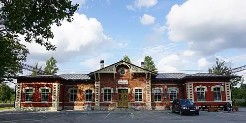 Здание ж/д станции Кехра