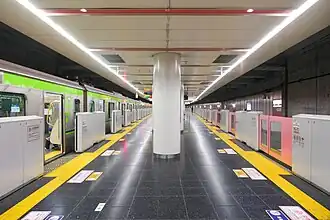 Платформа №3 и №4 линии Кэйо