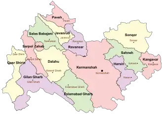 Селас-э-Бабаджани на карте