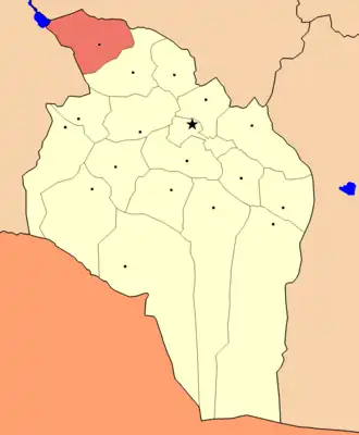 Хухеморьт на карте