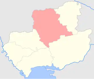 Елисаветградский уезд на карте