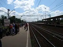 Вид в сторону платформы Моссельмаш (2009)