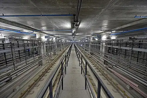 Переходной мостик в оборотном тупике