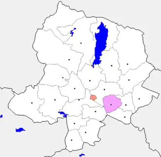 Тосонцэнгэл на карте