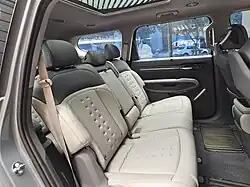 Задний ряд сидений