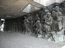 Скульптурная композиция «Героические партизаны»