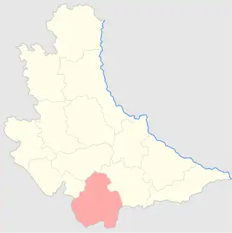 Уманский уезд на карте