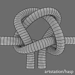 KilkennyСвязывательный штык, декоративный соединительный узел. Не скользит, но громоздкий и может зацепится.