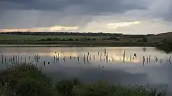 Пруд в верховье Падовки около северной окраины села Чубовка