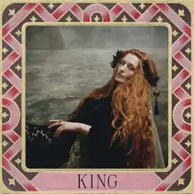 Обложка сингла Florence and the Machine «King» (2022)
