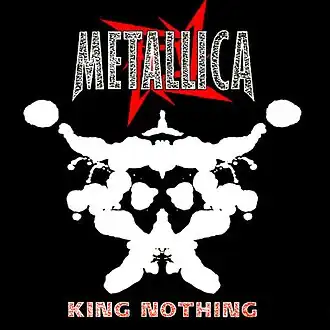 Обложка сингла Metallica «King Nothing» (1997)
