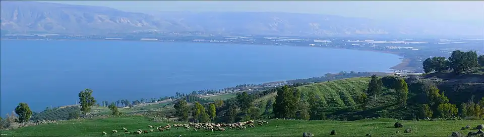 Панорама южной оконечности озера (2014)