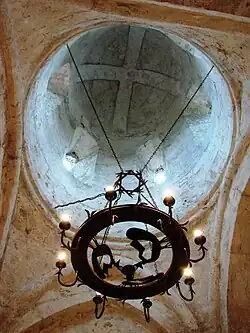 Барабан купола церкви