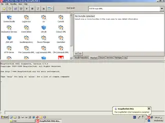 Скриншот программы Knopflerfish
