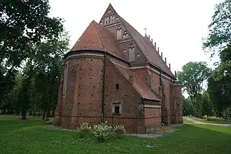 Церковь Св. духа со стороны апсиды