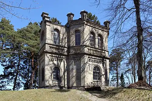 Часовня семейного кладбища Козе