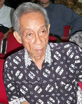 Кусалах Субагио Тур на презентации Русско-индонезийского, индонезийско-русского словаря в Российском центре науки и культуры (Джакарта, 18 февраля 2010)