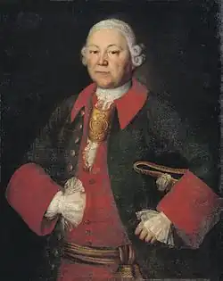 Портрет князяИ. Т. Мещерского, 1756 г.