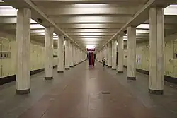 Зал станции. 20 июля 2010 года.