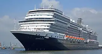 Круизное судно Koningsdam, 2016 год