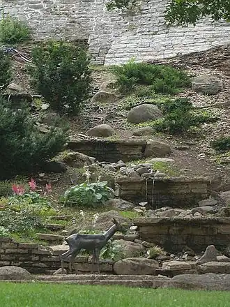 Место расположения башни до разрушения