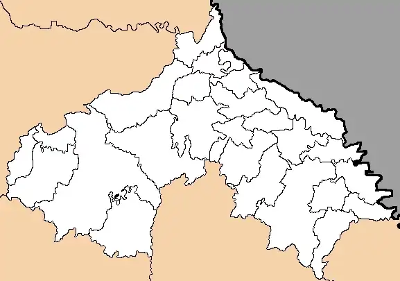 Расинья на карте