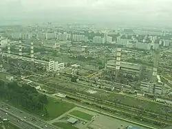 Вид на современное Коровино со стороны МКАД