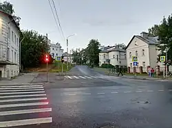 Вид улицы от улицы Нижняя Дебря