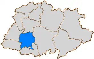 Кинешемский уезд на карте