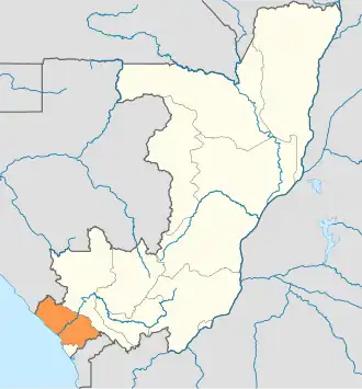 Департаменты Республики Конго