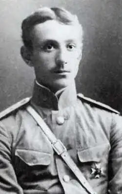 Поручик Кованько, Александр Александрович (фото из журнала Нива, 1913 год)