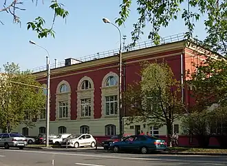 Вид на главный корпус электродепо Красная Пресня