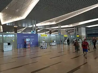 Зона паспортного контроля