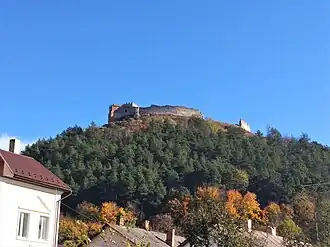 Современный вид на Замковую гору