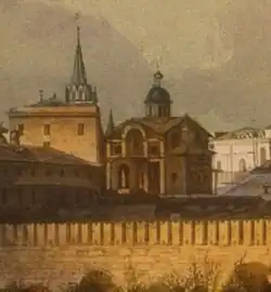 Фрагмент раскрашенной фотографии Н. П. Леребура, 1842 год