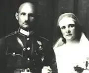 Кристапс Кришс Упелниекс с супругой