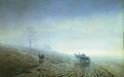 Осенняя распутицаАрхип Куинджи, 1870
