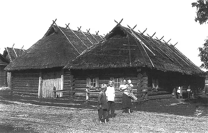 Водский дом в деревне Куровицы. 1911 год