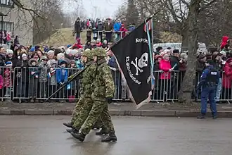 Знаменосцы стрелкового батальона им. Куперьянова, 2015 год