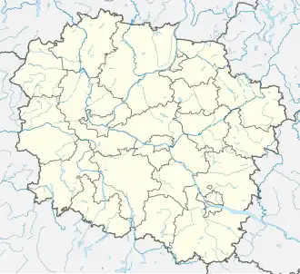 Вомбжезьно на карте