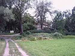 Haus Burglehn am Ort der alten Slawenburg