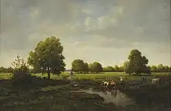 Корыто. Дерево, масло. Музей изящных искусств, Реймс