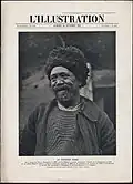 Сербский крестьянин в шубаре, обложка журнала L'Illustration, 1915 год