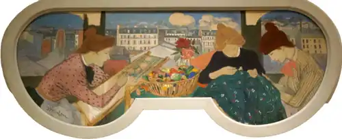 Применение декора. Дерево, масло. Музей декоративных искусств, Париж