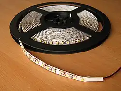 Монохромная светодиодная лента на бобине