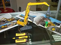 Презентационный стенд  компании Liebherr