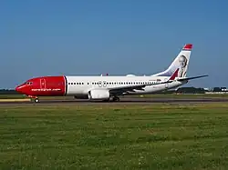 Самолёт авиакомпании Norwegian Air Shuttle