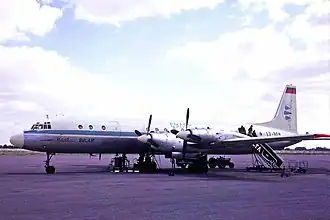 Ил-18В борт LZ-BEM