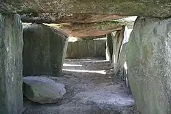 Вид изнутри: погребальная камера